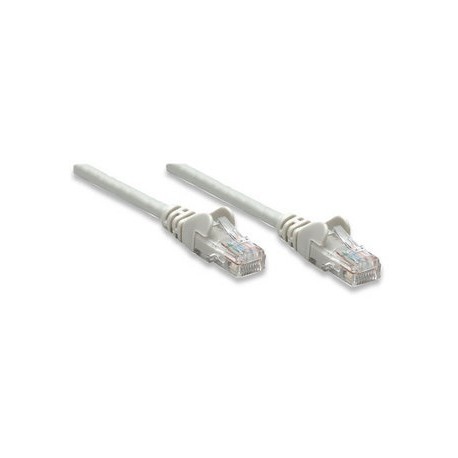 Intellinet Cable Patch Cat5e RJ-45 Macho - RJ-45 Macho, 5 Metros, Gris