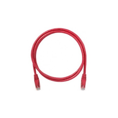 Condunet Cable Patch Cat5e UTP RJ-45 Macho - RJ-45 Macho, 2 Metros, Rojo