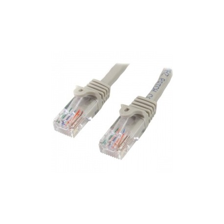 StarTech.com Cable Patch Cat5 UTP RJ-45 Macho - RJ-45 Macho, 50cm, Gris