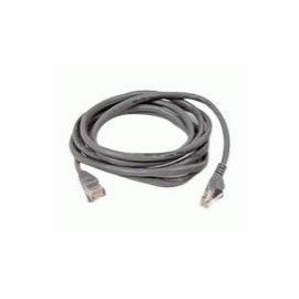 Belkin Cable Patch Cat6 RJ-45 Macho - RJ-45 Macho, 30cm, Gris