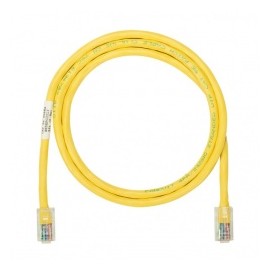 Panduit Cable Patch Cat5e UTP RJ-45 Macho - RJ-45 Macho, 1.52 Metros, Amarillo