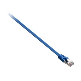 V7 Cable Patch Cat6 STP RJ-45 Macho - RJ-45 Macho, 1 Metro, Azul