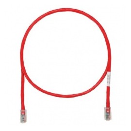 Panduit Cable Patch Cat5e UTP RJ-45 Macho - RJ-45 Macho, 30cm, Rojo