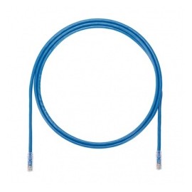 Panduit Cable Patch Cat6a UTP RJ-45 Macho - RJ-45 Macho, 30cm, Azul