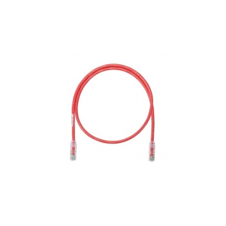 Panduit Cable Patch Cat6 UTP RJ-45 Macho - RJ-45 Macho, 1.52 Metros, Rojo