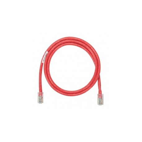 Panduit Cable Patch Cat5e UTP, RJ-45 Macho - RJ-45 Macho, 2.1 Metros, Rojo