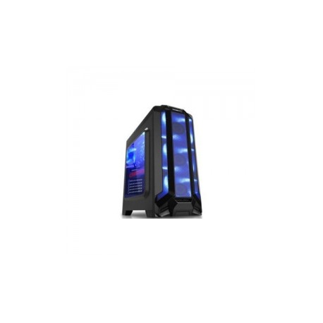 Gabinete Eagle Warrior RobotQ con Ventana LED Azul, Tower, ATX