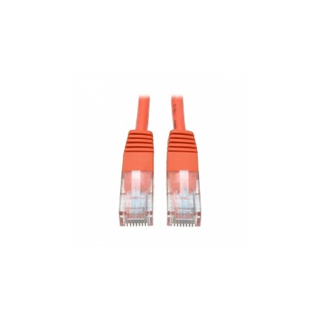 Tripp Lite Cable Patch Cat5e UTP RJ-45 Macho - RJ-45 Macho, 4.27 Metros, Naranja