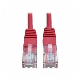 Tripp Lite Cable Patch Cat5e UTP RJ-45 Macho - RJ-45 Macho, 2.13 Metros, Rojo