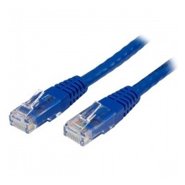 StarTech.com Cable Patch Cat6 UTP, RJ-45 Macho - RJ-45 Macho, 4.6 Metros, Azul