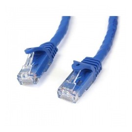 StarTech.com Cable Patch Snagless Cat6 UTP RJ-45 Macho - RJ-45 Macho, 2.13 Metros, Azul