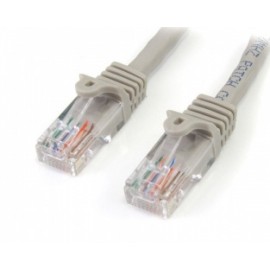 StarTech.com Cable Patch Cat5e UTP RJ-45 Macho - RJ-45 Macho, 5 Metros, Gris