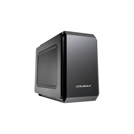 Gabinete Cougar QBX, Mini-Tower, Mini-ITX, USB 3.0, sin Fuente, Negro