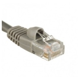 BRobotix Cable Patch Cat5e UTP RJ-45 Macho - RJ-45 Macho, 90cm, Gris