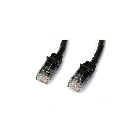 StarTech.com Cable Patch Cat6 UTP RJ-45 Macho - RJ-45 Macho, 3 Metros, Negro