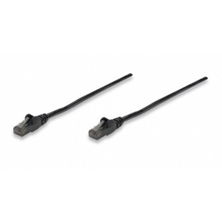 Intellinet Cable Patch Cat6 UTP RJ-45 Macho - RJ-45 Macho, 15cm, Negro