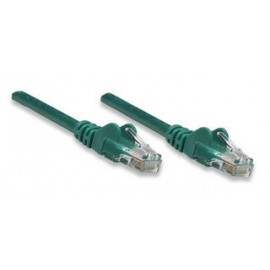 Intellinet Cable Patch Cat5e UTP RJ-45 Macho - RJ-45 Macho, 2 Metros, Verde