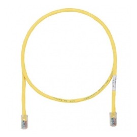 Panduit Cable Patch Cat5e UTP, RJ-45 Macho - RJ-45 Macho, 90cm, Amarillo