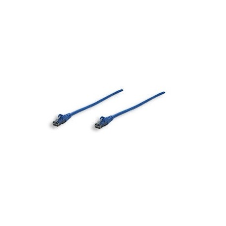 Intellinet Cable Patch Cat6 UTP RJ-45 Macho - RJ-45 Macho, 15cm, Azul