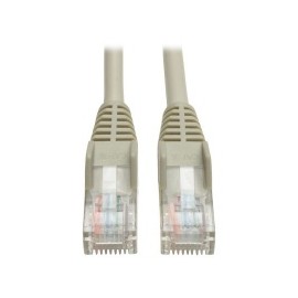 Tripp Lite Cable Patch Moldeado Snagless Cat5e UTP, RJ-45 Macho - RJ-45 Macho, 2.13 Metros, Gris