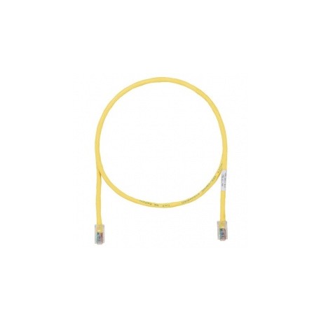 Panduit Cable Patch Cat5e UTP, RJ-45 Macho - RJ-45 Macho, 90cm, Amarillo