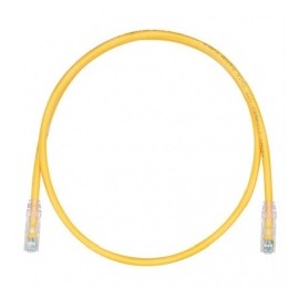 Panduit Cable Patch Cat6 UTP RJ-45 Macho - RJ-45 Macho, 3.05 Metros, Amarillo