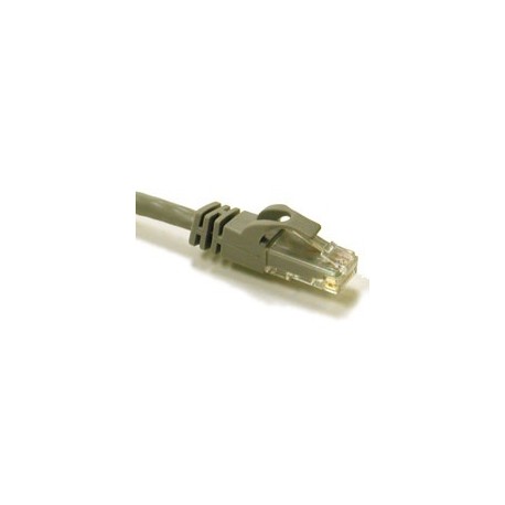 C2G Cable Patch Cat6 Snagless, RJ-45 Macho - RJ-45 Macho, 2.1 Metros, Gris