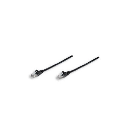 Intellinet Cable Patch CAT5e RJ-45 - RJ-45, 0.15 Metros, Negro