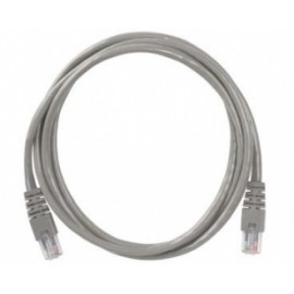 ConduNet Cable Patch Cat5e UTP RJ-45 Macho - RJ-45 Macho, 2 Metros, Gris