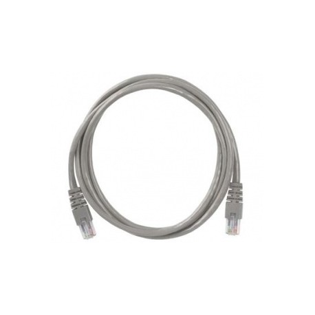 ConduNet Cable Patch Cat5e UTP RJ-45 Macho - RJ-45 Macho, 2 Metros, Gris