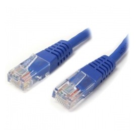 StarTech.com Cable Patch Moldeado Cat5e UTP RJ-45 Macho - RJ-45 Macho, 3 Metros, Azul