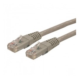 StarTech.com Cable Patch Moldeado Cat6 UTP, RJ-45 Macho - RJ-45 Macho, 90cm, Gris