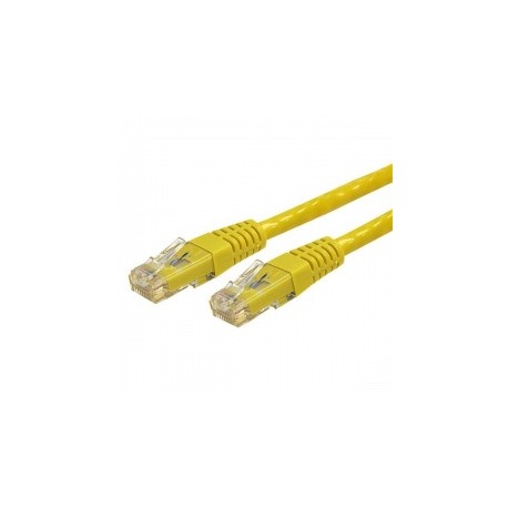 StarTech.com Cable Patch Moldeado Cat6 UTP, RJ-45 Macho - RJ-45 Macho, 90cm, Amarillo