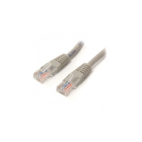 StarTech.com Cable Patch Moldeado Cat5e UTP RJ-45 Macho - RJ-45 Macho, 1.8 Metros, Gris