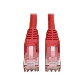 Tripp Lite Cable Patch Cat6 UTP RJ-45 Macho - RJ-45 Macho, 3.05 Metros, Rojo