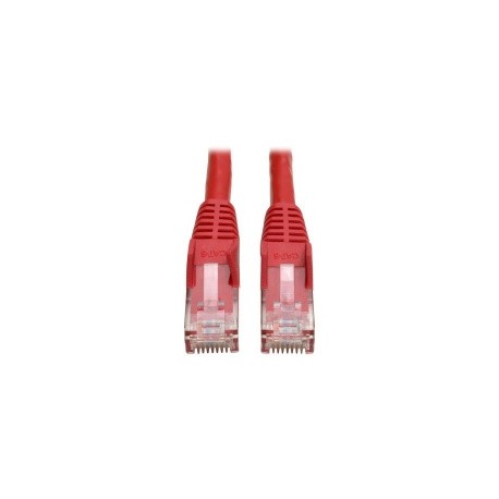 Tripp Lite Cable Patch Cat6 UTP RJ-45 Macho - RJ-45 Macho, 3.05 Metros, Rojo