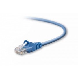 Belkin Cable Patch Snagless Cat5e RJ-45 - RJ-45, 3 Metros, Azul