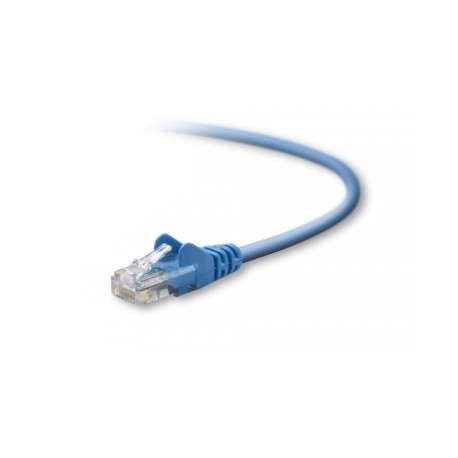 Belkin Cable Patch Snagless Cat5e RJ-45 - RJ-45, 3 Metros, Azul