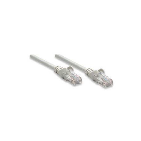 Intellinet Cable Patch Cat5e UTP CCA, RJ-45 Macho - RJ-45 Macho, 2 Metros, Gris