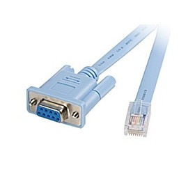 Cisco Cable Patch RJ45 - DB9F, 1.8 Metros, Gris