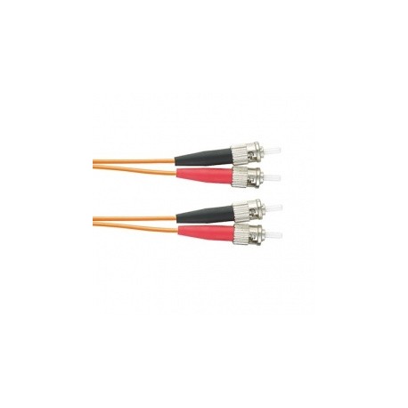 Panduit Cable Fibra Óptica OM1 ST Macho - ST Macho, 2 Metros, Naranja