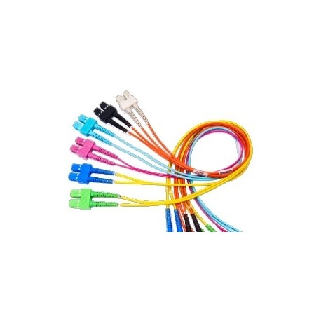 Belden Cable Fibra Óptica OM3 Duplex SC Macho - SC Macho, 3 Metros, Azul