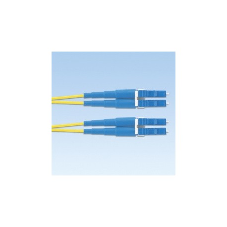 Panduit Cable Fibra Óptica OFNR LC Macho - LC Macho, 5 Metros, Amarillo