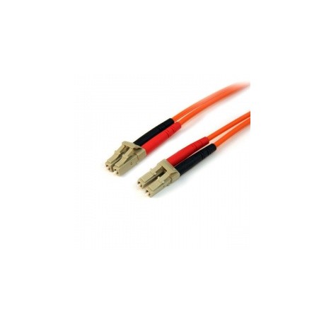 StarTech.com Cable Fibra Óptica OM2 LC Macho - LC Macho, 5 Metros, Naranja