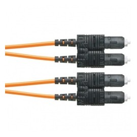 Panduit Cable Fibra Óptica OM2 SC Macho - SC Macho, 3 Metros, Naranja