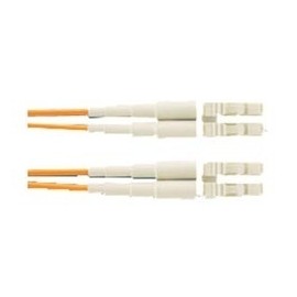 Panduit Cable Fibra Óptica OFNR LC Macho - LC Macho, 2 Metros, Naranja