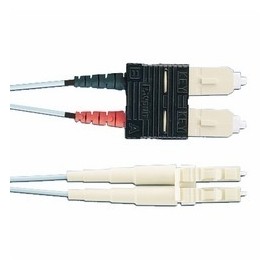 Panduit Cable Fibra Óptica OM4 SC Macho - LC Macho, 3 Metros, Azul