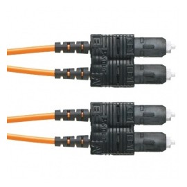 Panduit Cable Fibra Óptica OM3 SC Macho - SC Macho, 3 Metros, Naranja