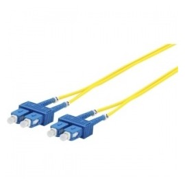 Panduit Cable de Fibra Óptica OS2 SC Macho - SC Macho, 3 Metros, Amarillo