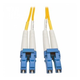 Tripp Lite Cable de Fibra Óptica OFNR LC Macho - LC Macho, 3 Metros, Amarillo